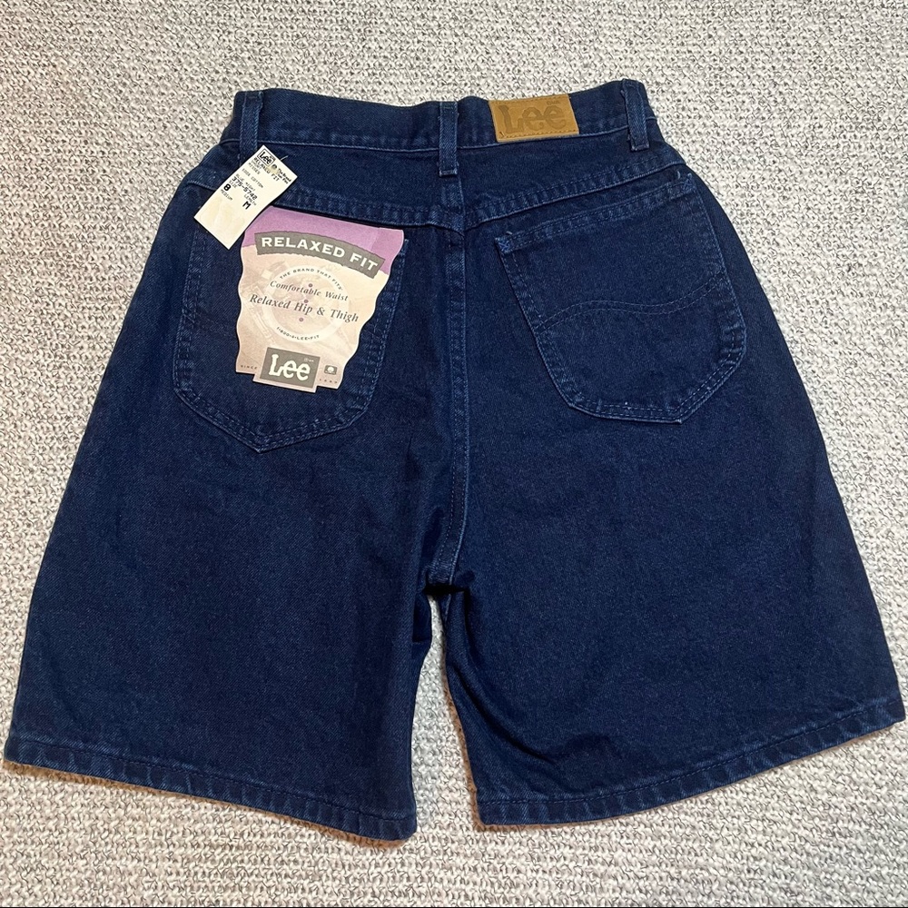 Lee Relaxed Fit Vintage Denim Jean Shorts